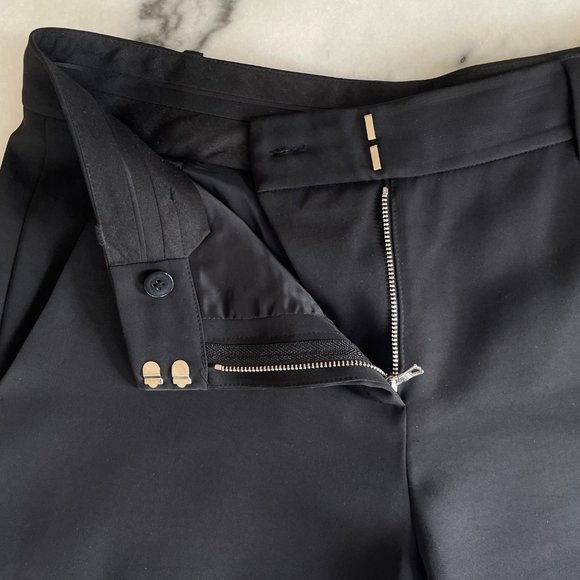 Rebecca Taylor Satin Shorts with Hem Detailing - Picture 7 of 13